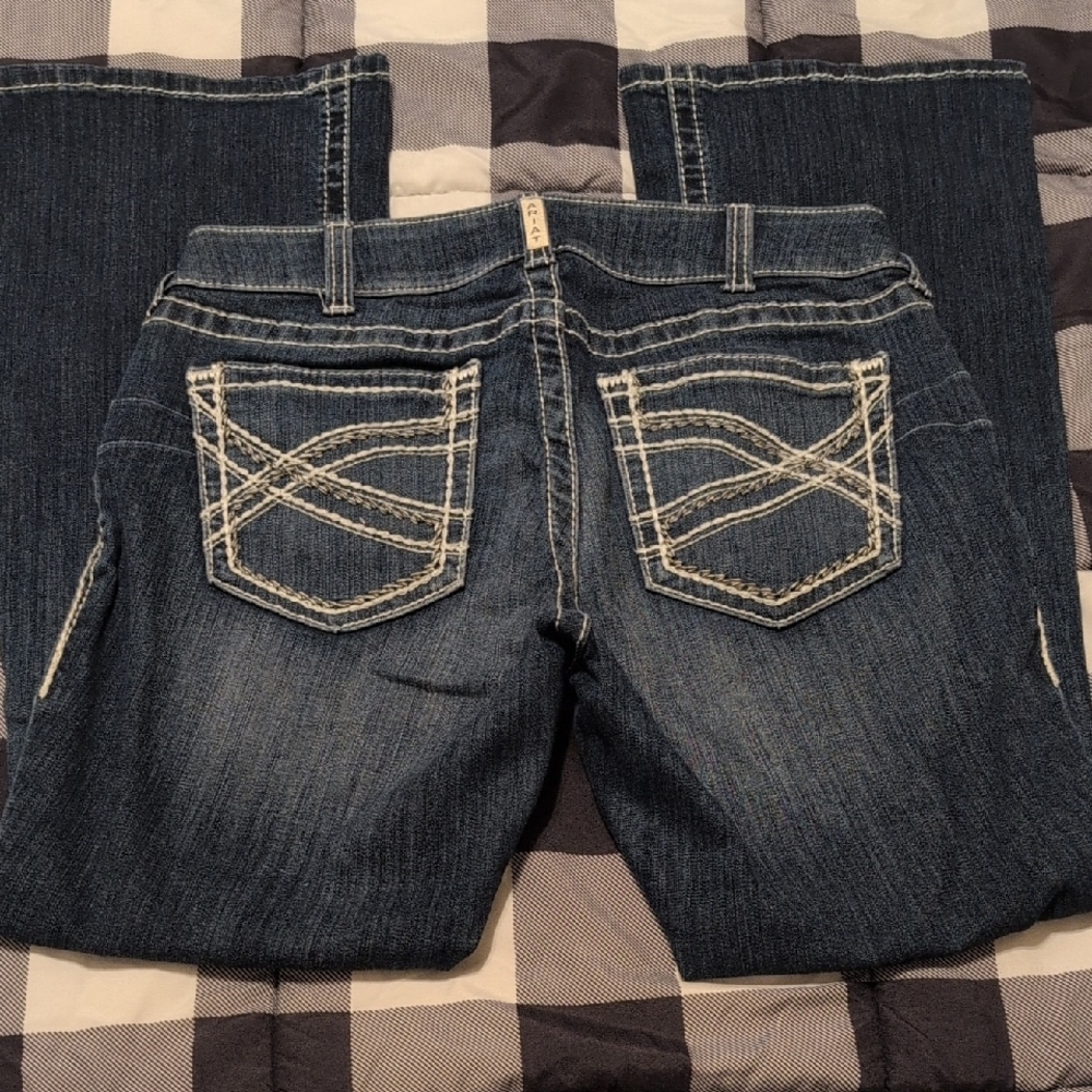 Ariat Women's Dark Blue Boot Cut Jeans